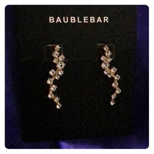 NWOT Baublebar cz earrings